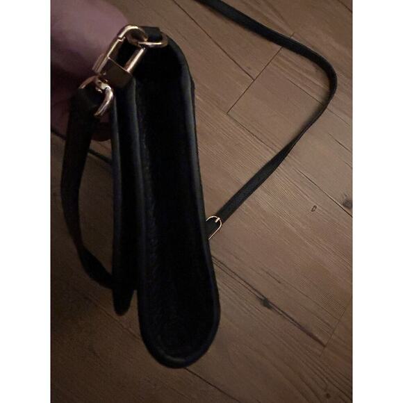 Preloved- Tory Burch Tory Burch Thea Black Crossbody Bag Wallet Clutch Purse - Picture 10 of 10